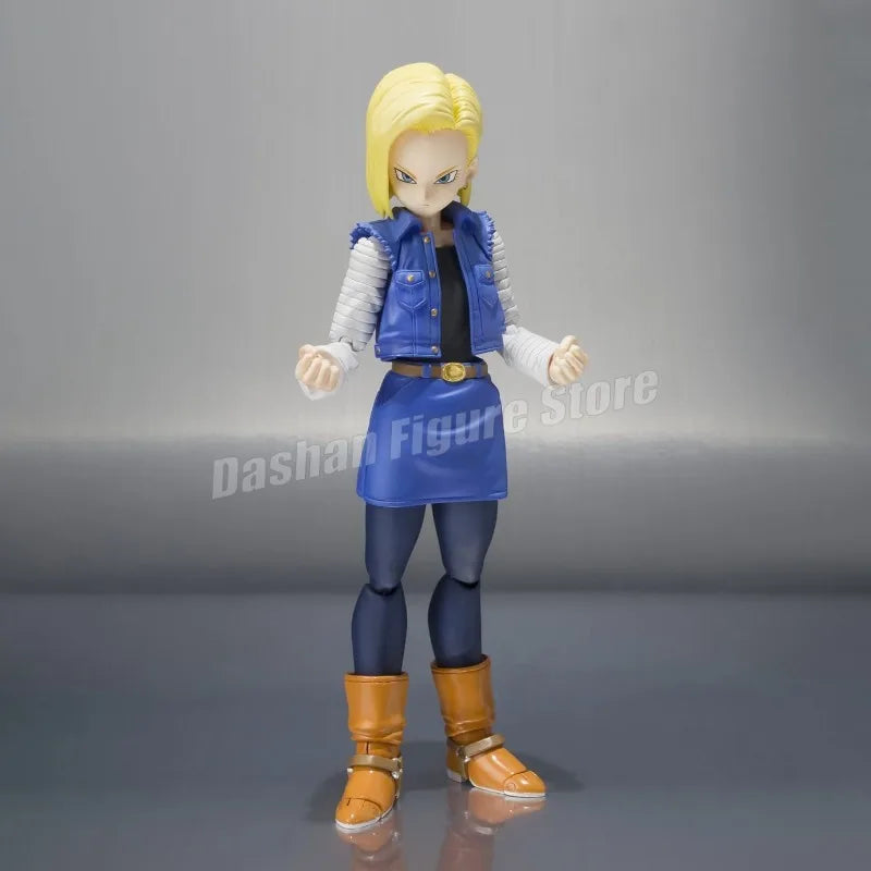 SHF Android 18 Figure – 13cm Dragon Ball Z Movable Action Figurine - Image 4