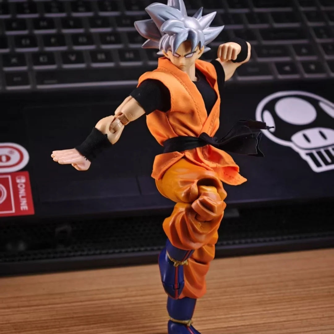 SHF Son Goku Handmade Training Clothes – 1/12 Scale Custom Outfit for Action Figures - Image 2