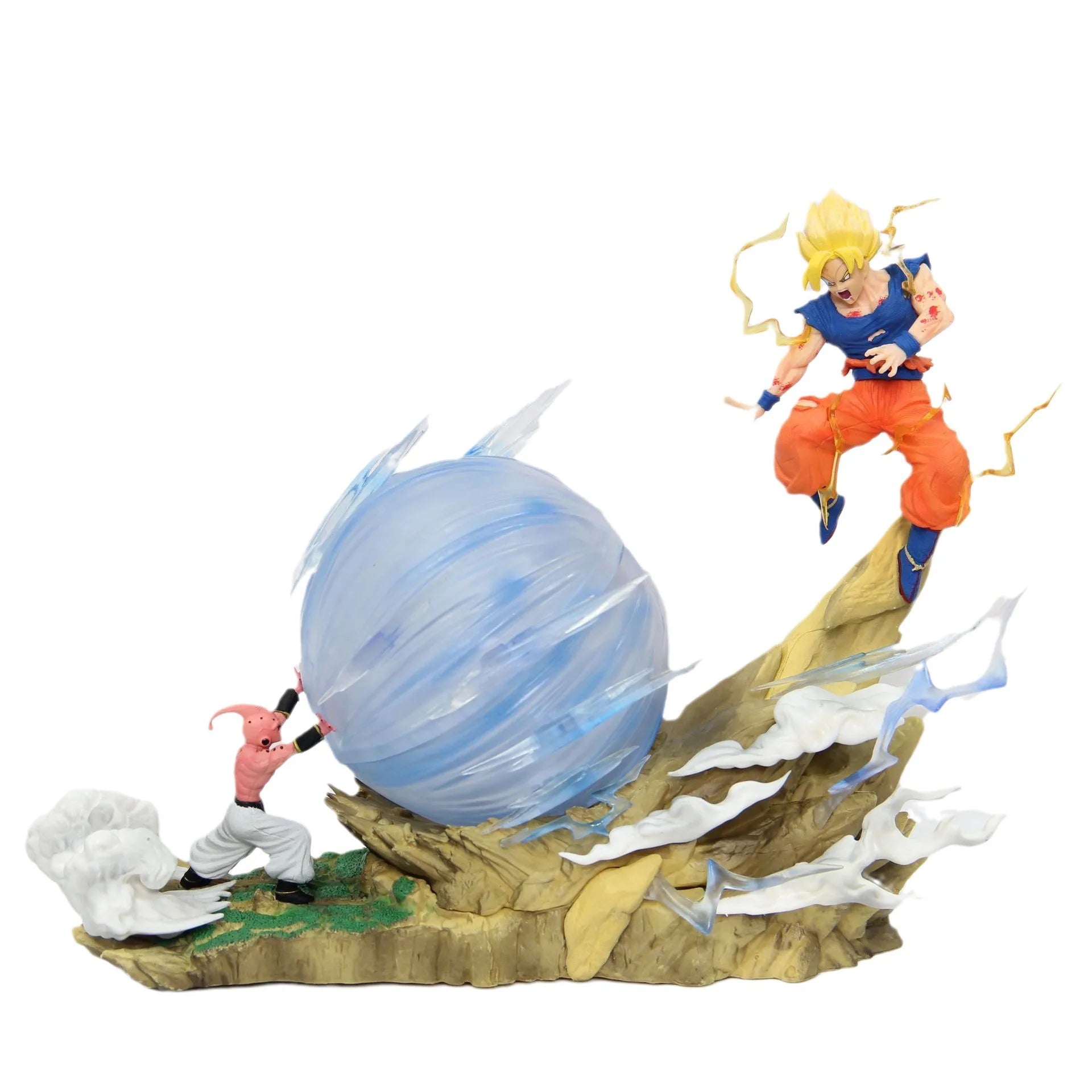 21cm Dragon Ball Z Buu vs Goku Action Figure - Image 24