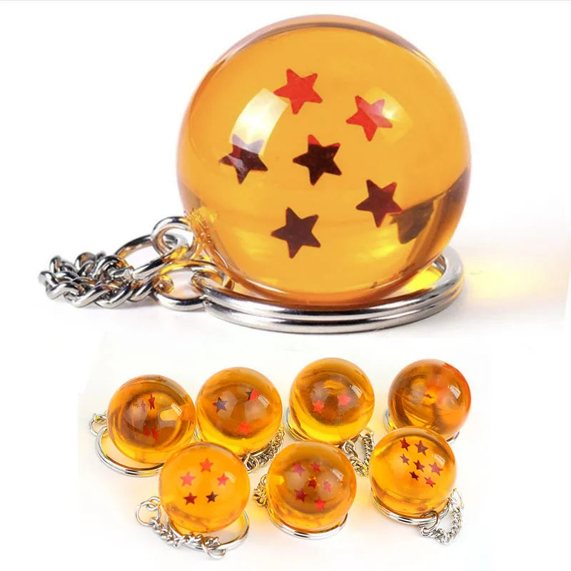 Dragon Ball Keychain 1-7 Orange - Image 4