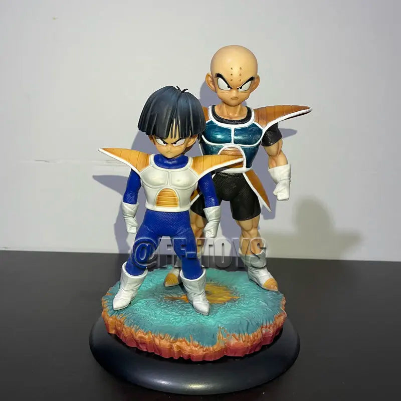 Son Gohan & Krillin on Namek Figure – 24cm Dragon Ball PVC Collectible Statue - Image 6