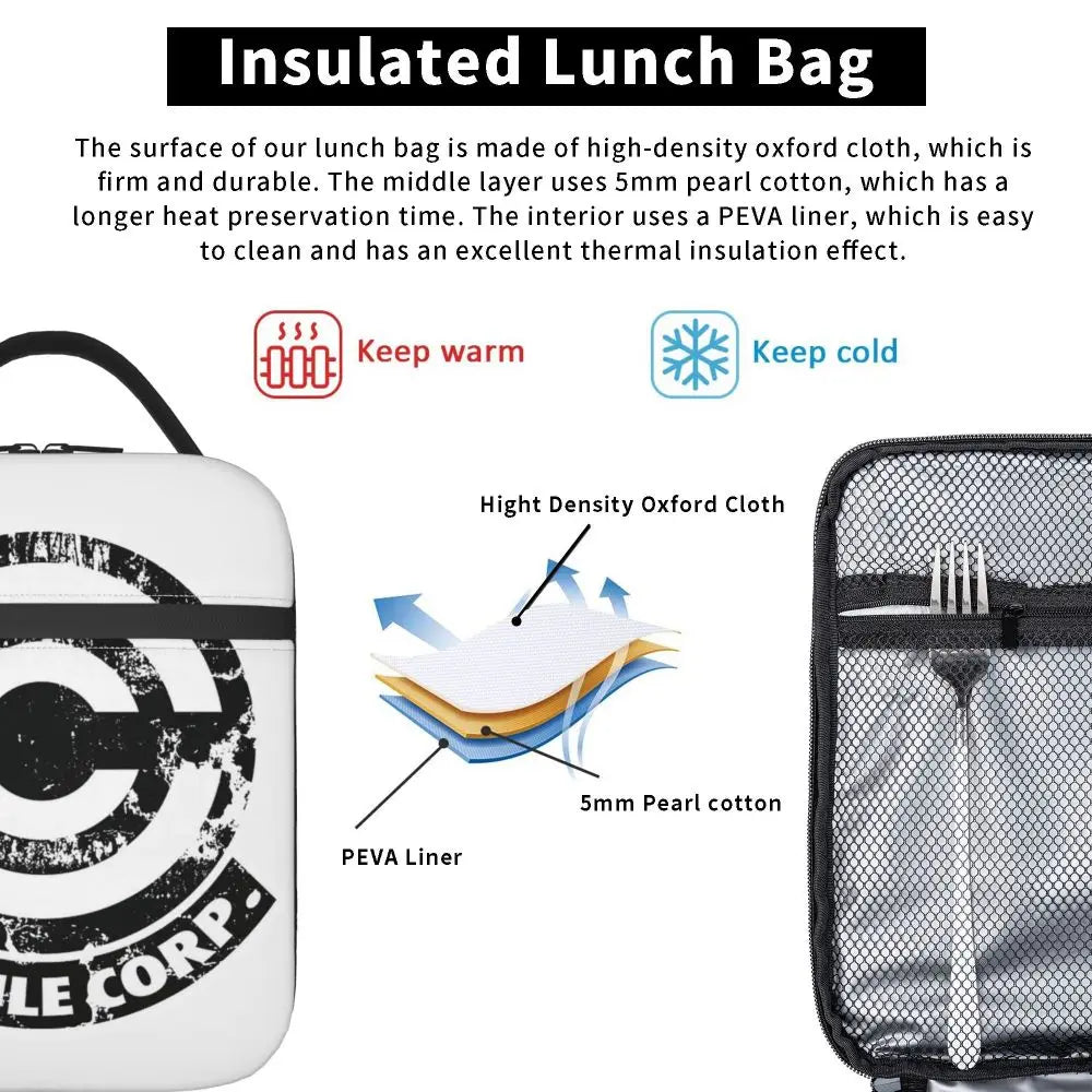 Vintage Dragon Ball Z Insulated Lunch Bags Thermal Bag - Image 138