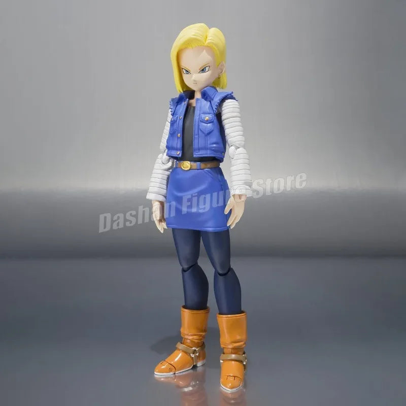 SHF Android 18 Figure – 13cm Dragon Ball Z Movable Action Figurine - Image 2