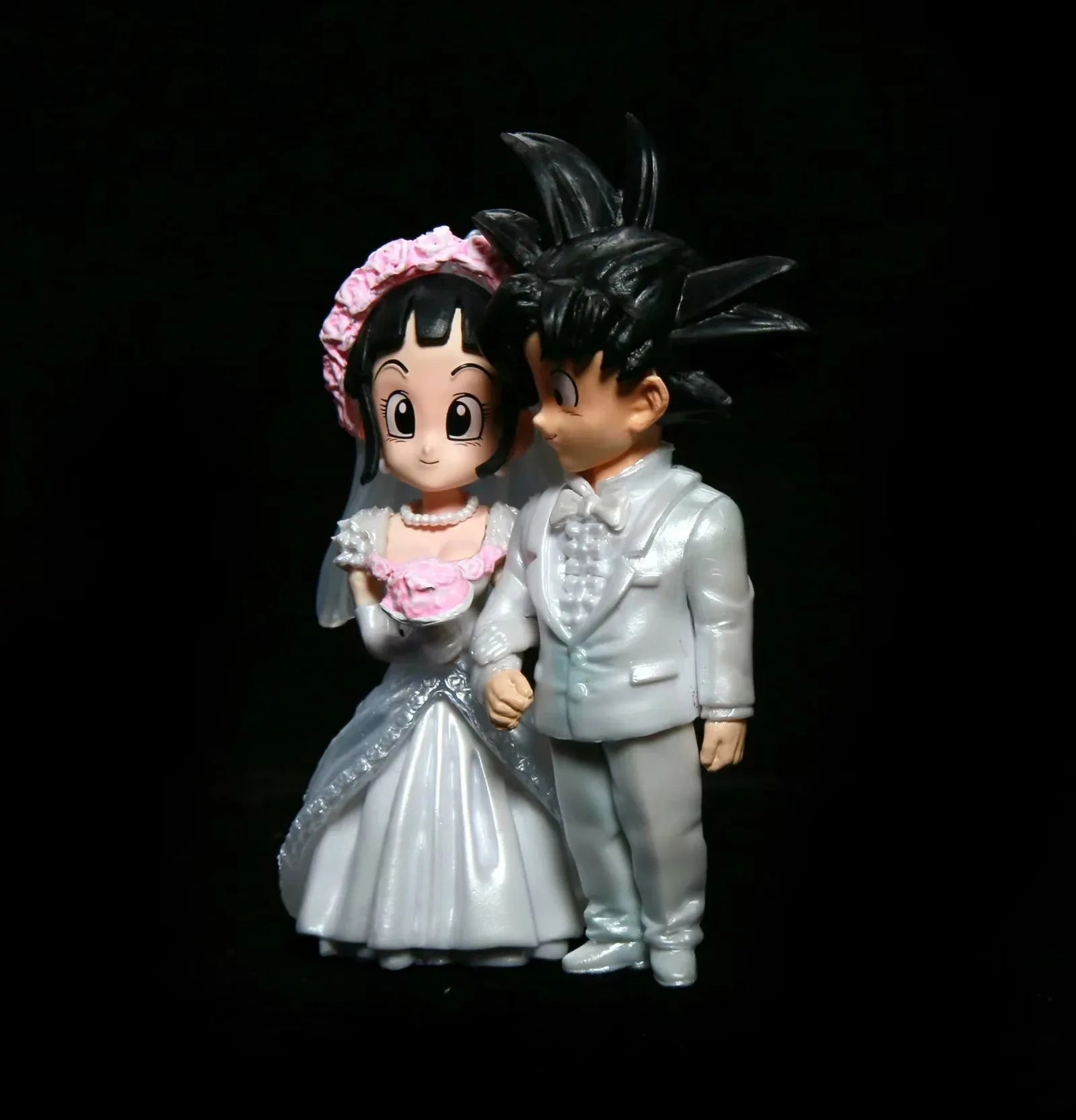 9cm Dragon Ball Anime Figure β Wedding Goku & Chichi - Image 9