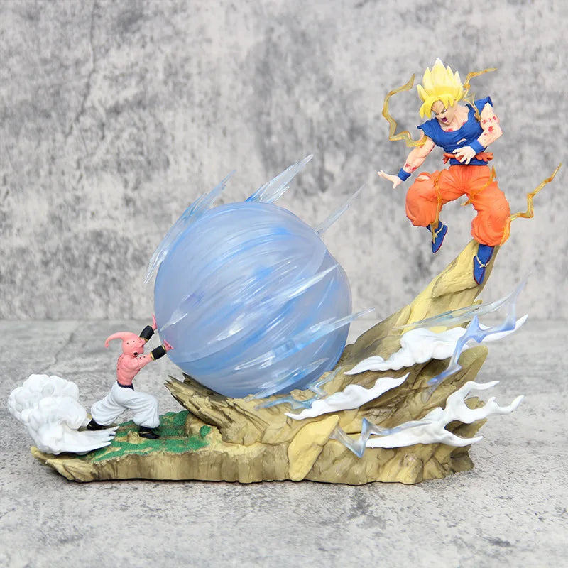 21cm Dragon Ball Z Buu vs Goku Action Figure - Image 5
