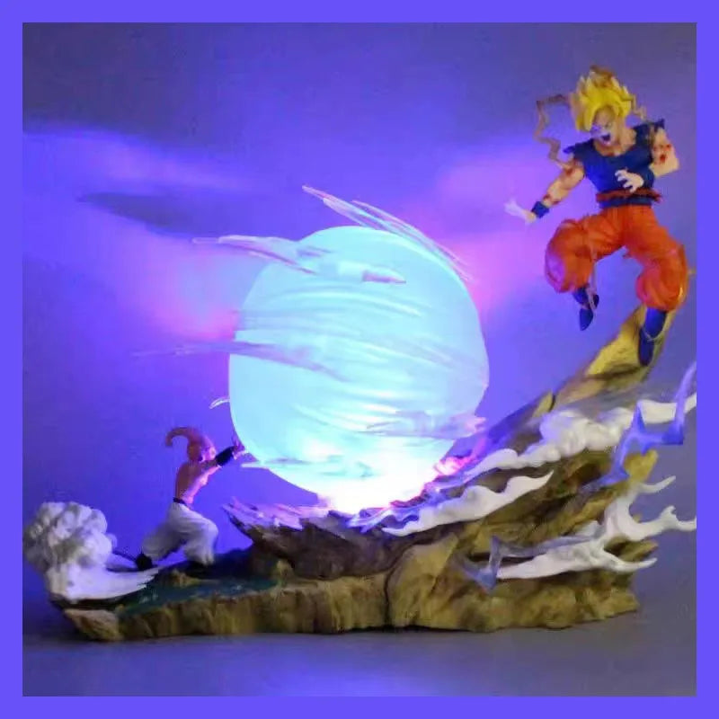 21cm Dragon Ball Z Buu vs Goku Action Figure