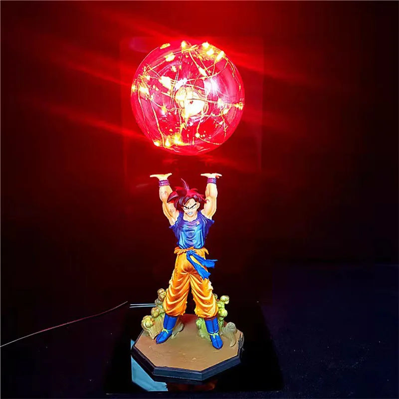 5-Style Dragon Ball Z Son Goku DIY Lamp Figures - Image 9
