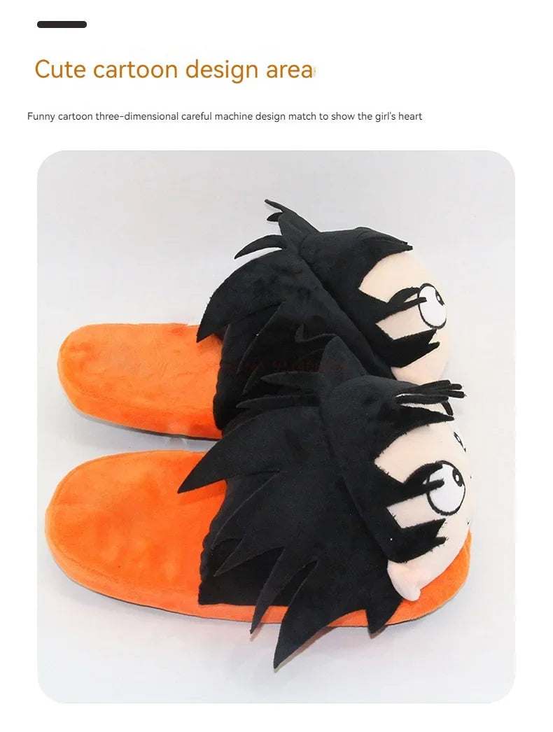 Son Goku Plush Cotton Shoes - Image 10