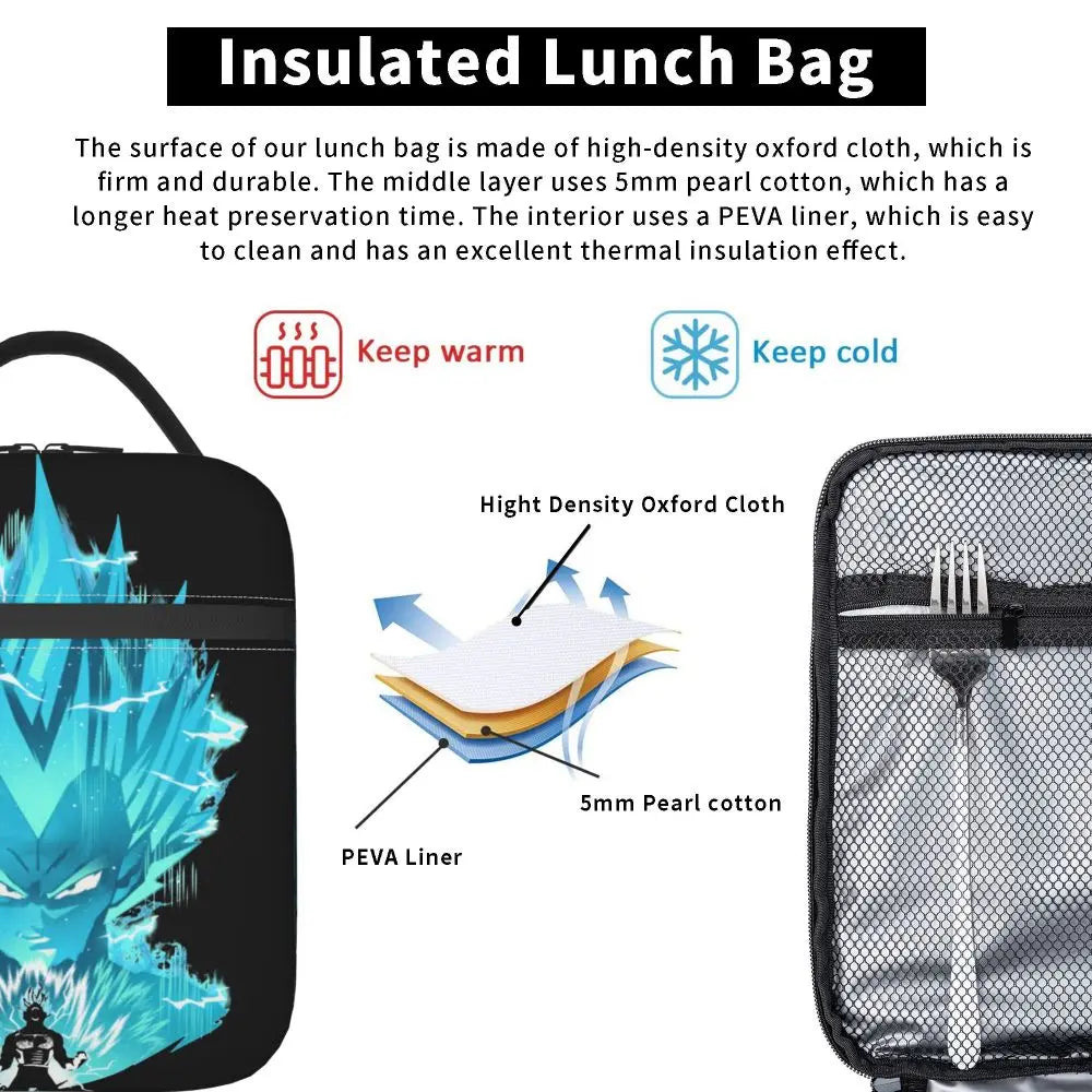 Vintage Dragon Ball Z Insulated Lunch Bags Thermal Bag - Image 148