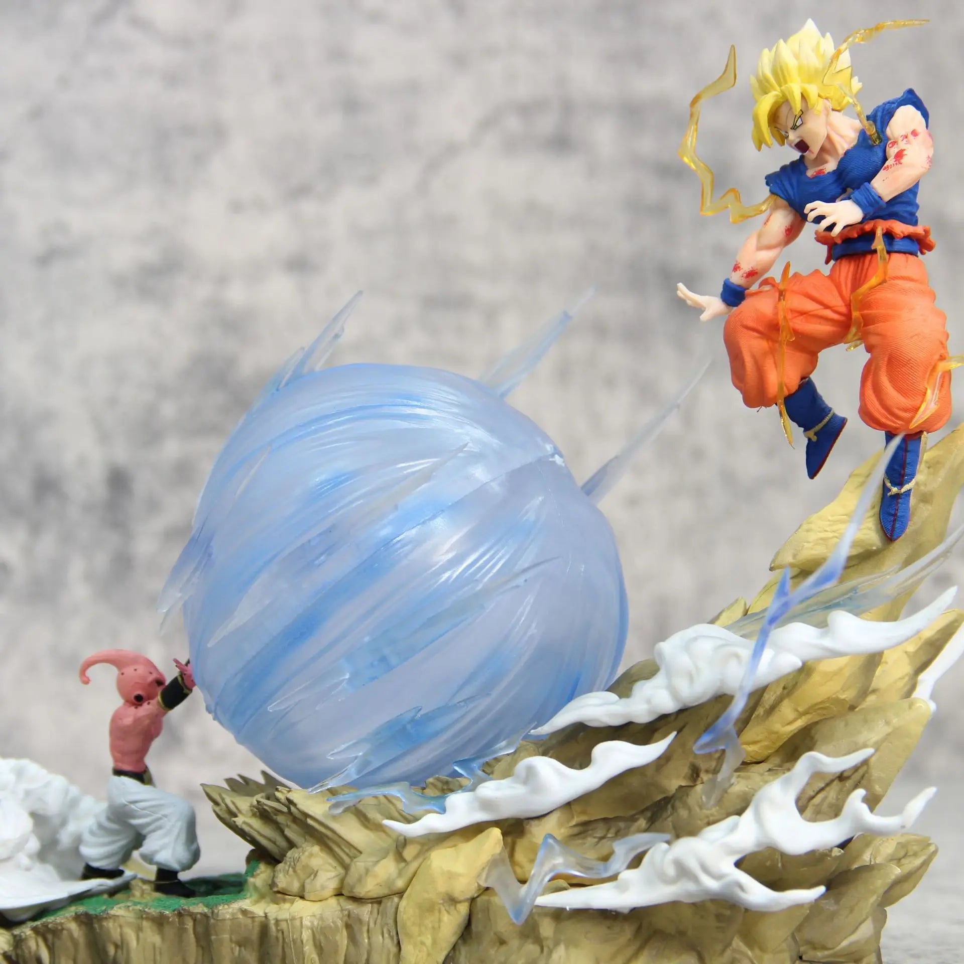 21cm Dragon Ball Z Buu vs Goku Action Figure - Image 22