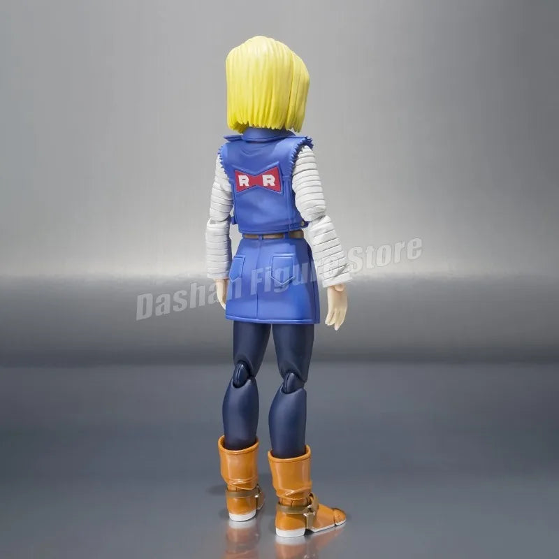 SHF Android 18 Figure – 13cm Dragon Ball Z Movable Action Figurine - Image 3