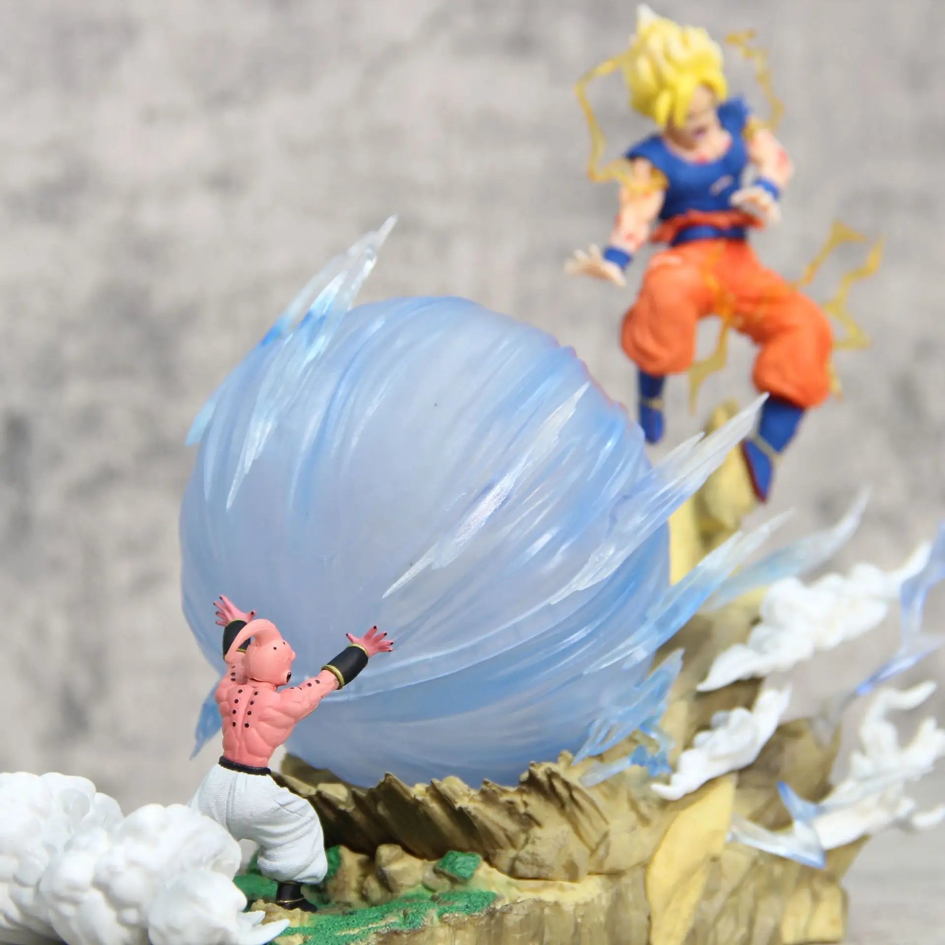 21cm Dragon Ball Z Buu vs Goku Action Figure - Image 10