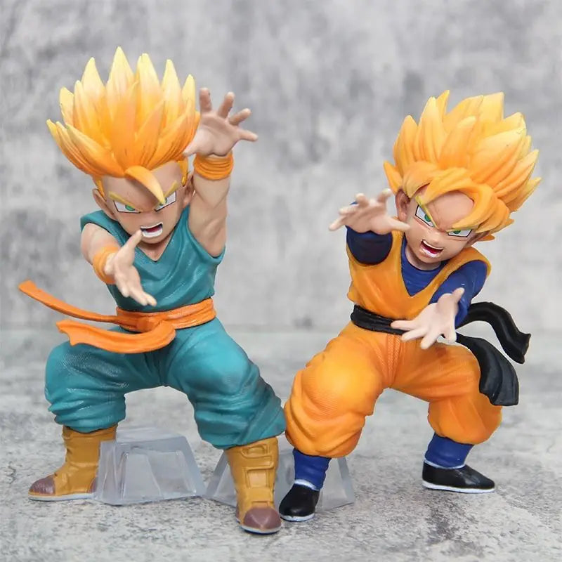 15cm Dragon Ball Figure – Son Gohan & Trunks Action Figures