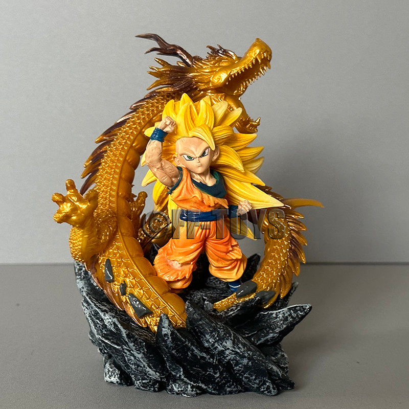 Q Version Dragon Ball Z Figure SSJ3 Goku - Image 7