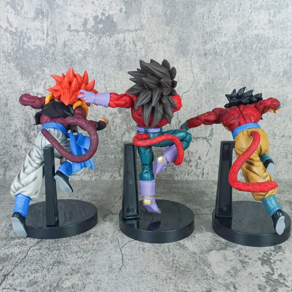 New Dragon Ball GT Super Saiyan 4 Gogeta Anime Figure - Image 2