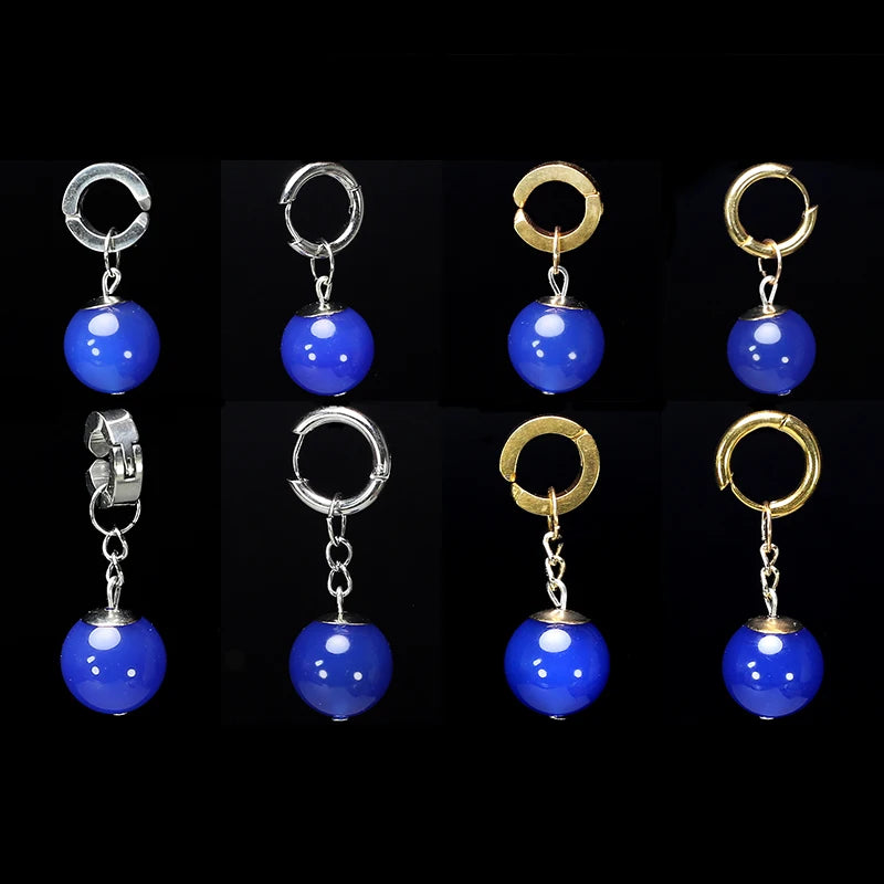 Z Vegetto Potara Earrings – Cosplay Prop for Goku, Vegeta & Gohan Fans