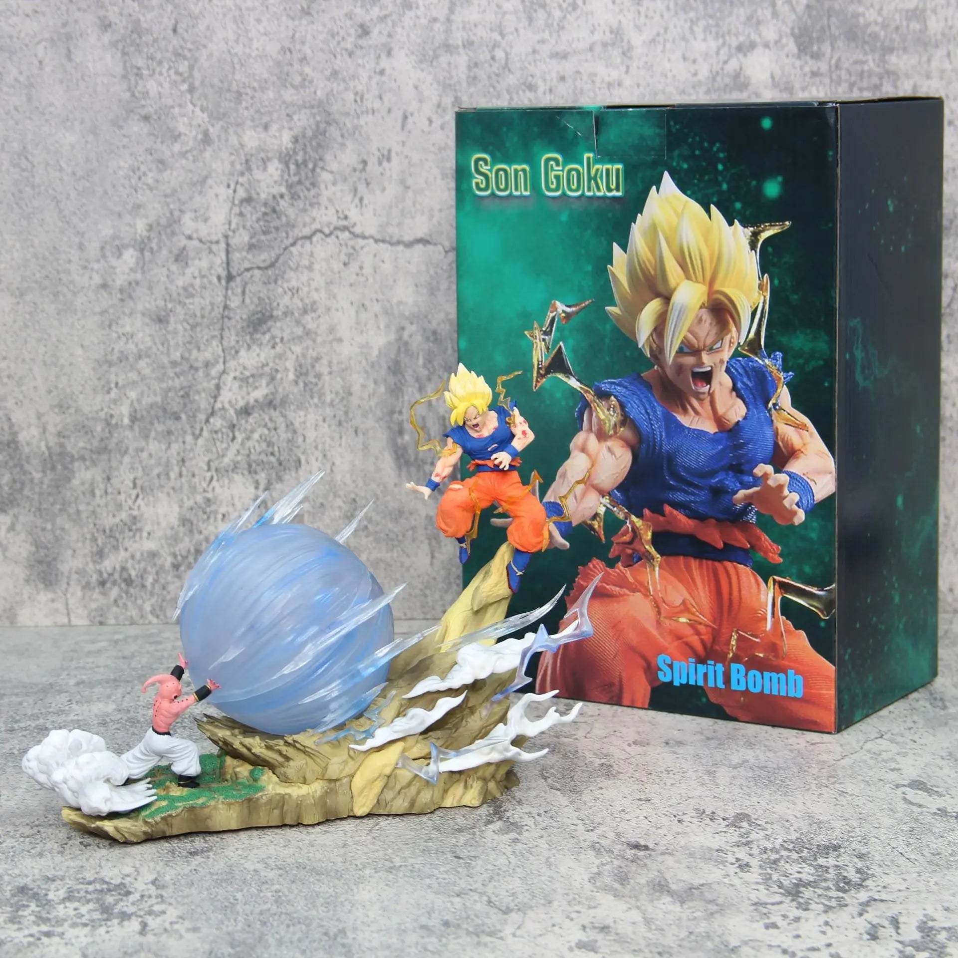 21cm Dragon Ball Z Buu vs Goku Action Figure - Image 16