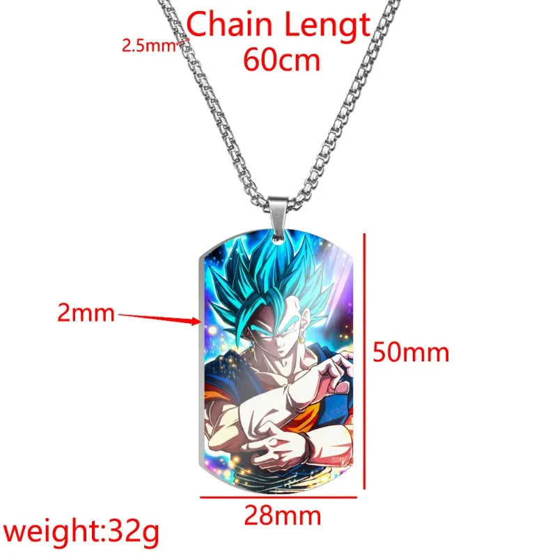 Dragon Ball Son Goku Stainless Steel Necklace - Image 3