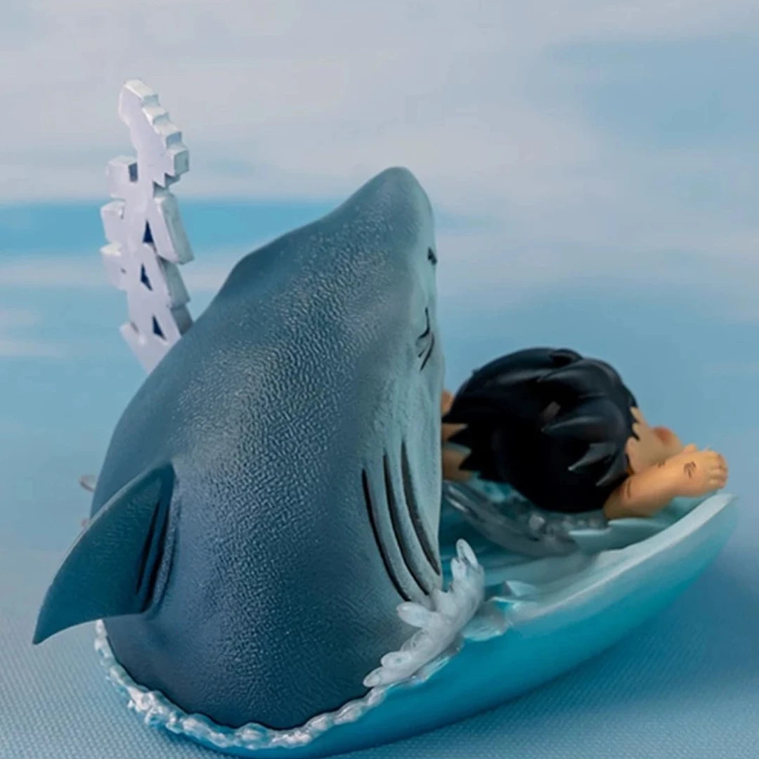 Dragon Ball Z Son Goku & Krillin Shark Attack Water Escape Figure - Image 3