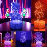 Dragon Ball Z 3D Lamp & Figures Set