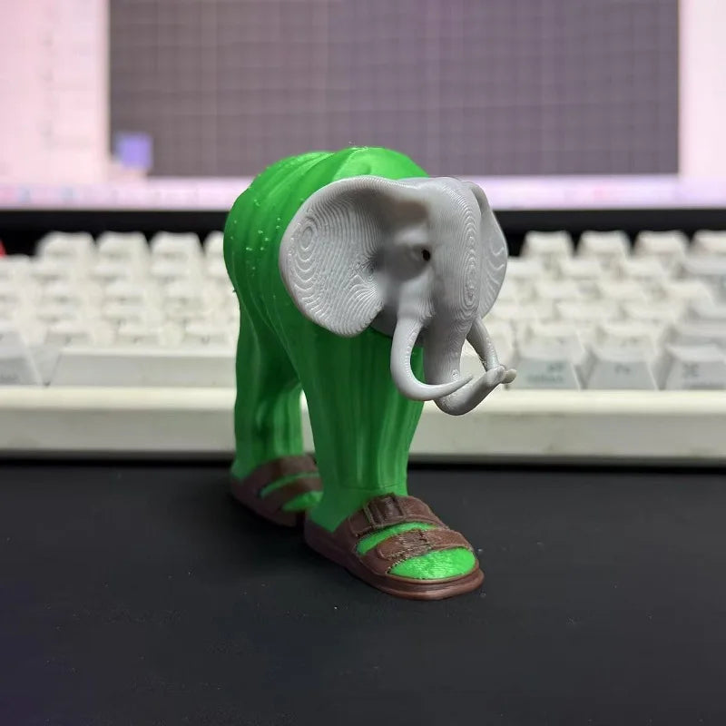 Tungtungsahur Shark Figurine – 3D Printed Articulated Desk Toy - Image 4