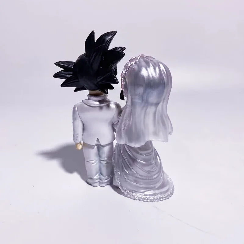 9cm Dragon Ball Anime Figure β Wedding Goku & Chichi - Image 15