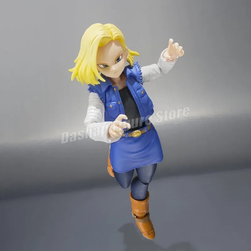 SHF Android 18 Figure – 13cm Dragon Ball Z Movable Action Figurine - Image 5