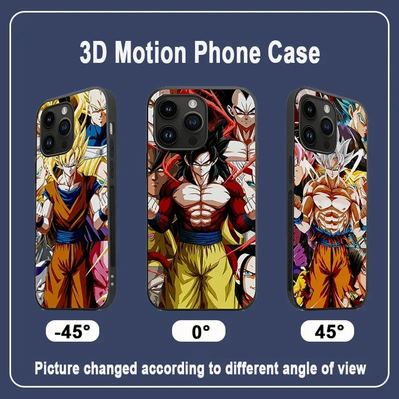 Dragon Ball Son Goku 3D Phone Case - Image 2