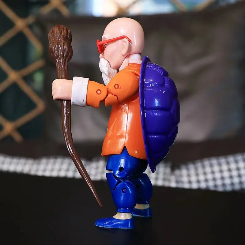 Master Roshi Action Figure – Dynamic Dragon Ball Z Collectible with Movable Joints - Image 6