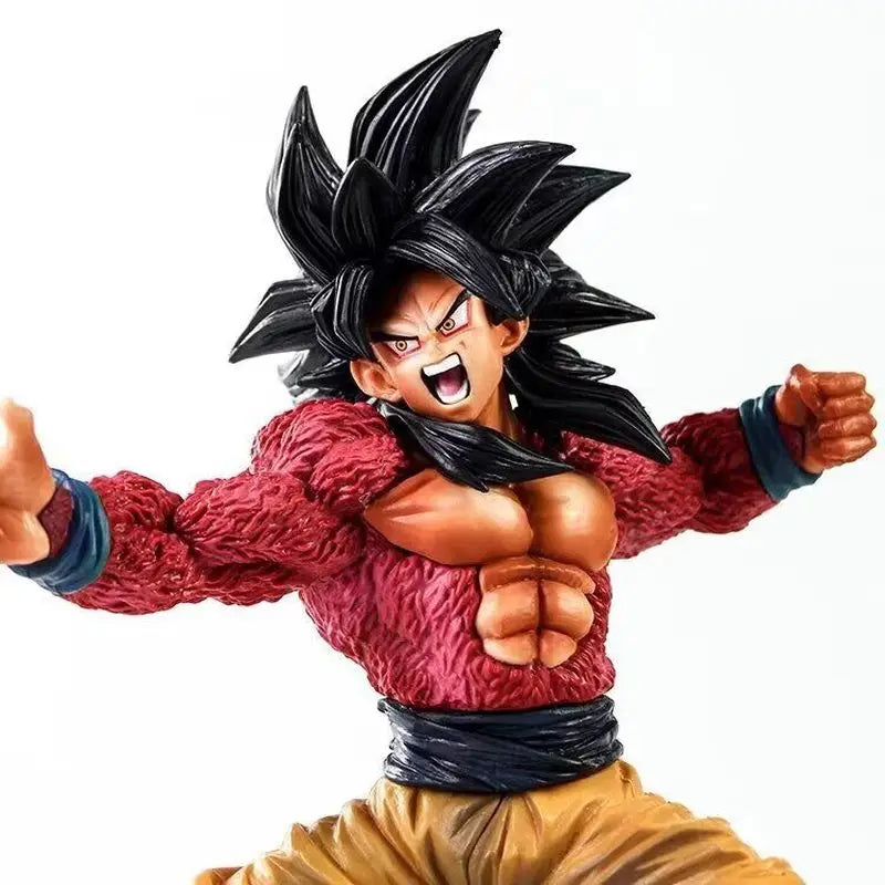 26cm Dragon Ball Son Goku Super Saiyan 4 Figure - Image 4