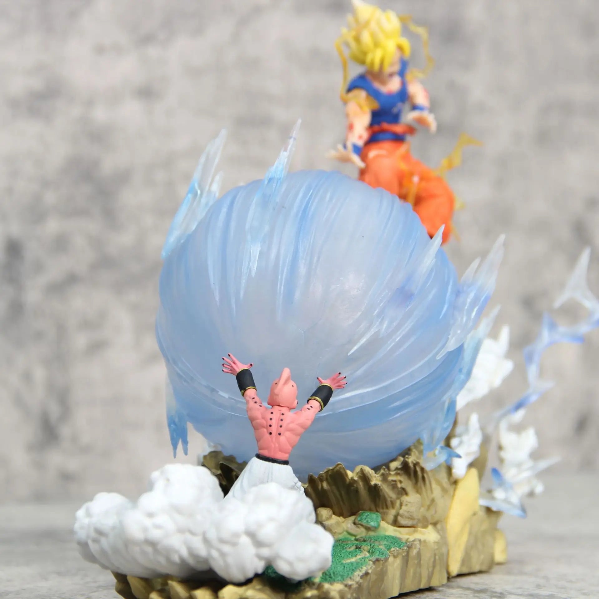 21cm Dragon Ball Z Buu vs Goku Action Figure - Image 12